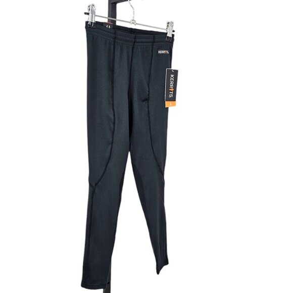 Kerrits Kids Knee Patch Performance Tights Black Size Large Equestrian NWT - Picture 3 of 10